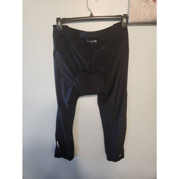 BALEAF Women ’s Cycling Pants Cropped Fit Padded Seat Black Size 2X - Picture 3 of 4
